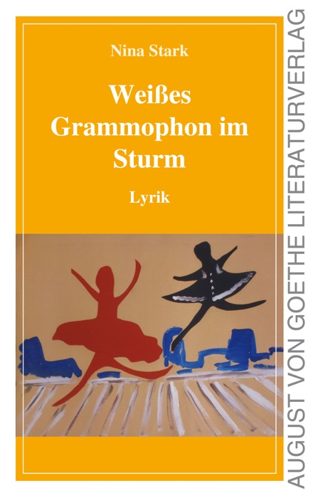 Weißes Grammophon im Sturm