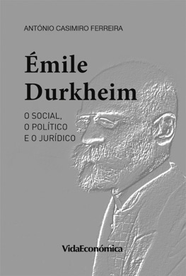 Capa do livro A Divisão do Trabalho Social de Émile Durkheim