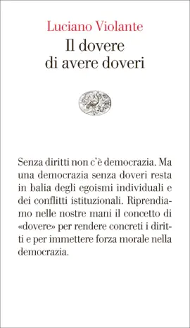 Read: Book Il dovere di avere doveri