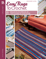Easy Rugs to Crochet - Anne Halliday Cover Art