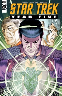 Star Trek: Year Five #21 by Brandon Easton & Silvia Califano