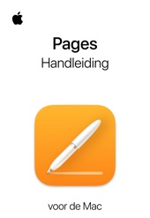 Book cover for Gebruikershandleiding Pages voor de Mac by Apple Inc.