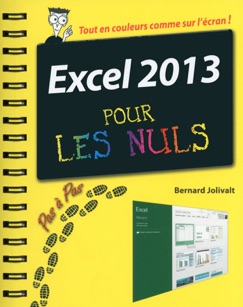 Excel 2013 Pas à pas Pour les Nuls - Bernard Jolivalt