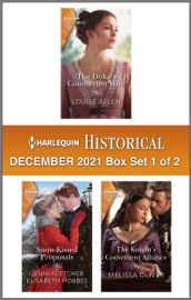 Harlequin Historical December 2021 - Box Set 1 of 2 - Louise Allen, Jenni Fletcher, Elisabeth Hobbes & Melissa Oliver