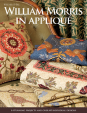 William Morris in Appliqué - Michele Hill Cover Art