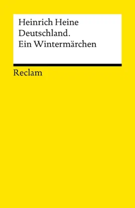 Read: Book Deutschland. Ein Wintermärchen