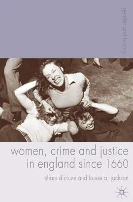 Read: Women, Book Crime and Justice in England since 1660