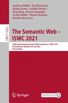 Read: Book The Semantic Web – ISWC 2021