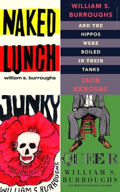 Capa do livro The Naked Lunch de William S. Burroughs