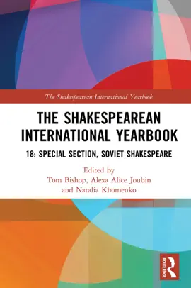 Read: The Shakespearean International Yearbook 18 Book