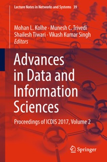 Advances in Data and Information Sciences by Mohan L. Kolhe, Munesh C. Trivedi, Shailesh Tiwari & Vikash Kumar Singh