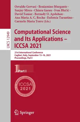 Read: Computational Science and Its Applications – ICCSA 2021 Book