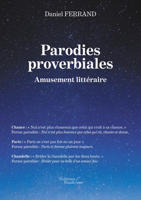 Parodies proverbiales – Amusement littéraire