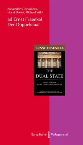 Read: ad Ernst Book Fraenkel. Der Doppelstaat