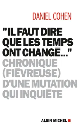 Read: "Il faut dire que les temps ont changé..." Book