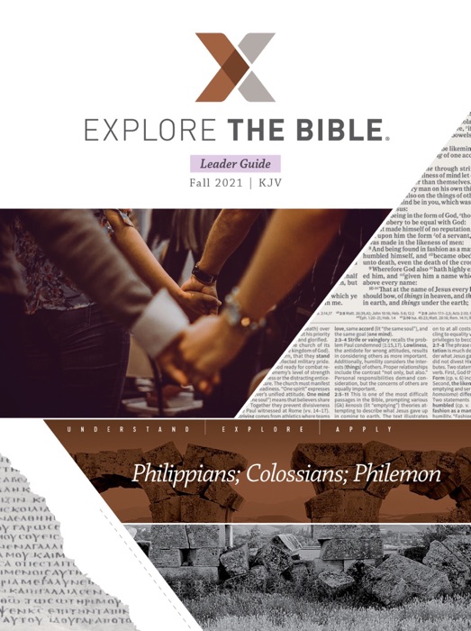 Explore the Bible: Adult Leader Guide - KJV - Fall 2021