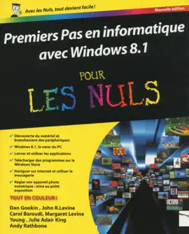 Premiers pas sur PC avec Windows 8.1 et internetPour les Nuls