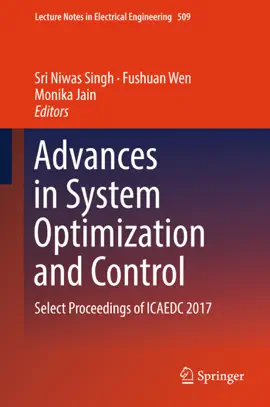Read: Advances in System Book Optimization and Control