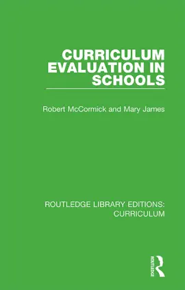 Read: Curriculum Book Evaluation in Schools