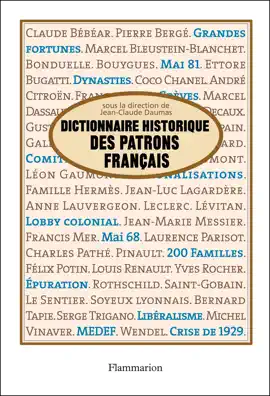 Read: Dictionnaire historique des patrons francais Book