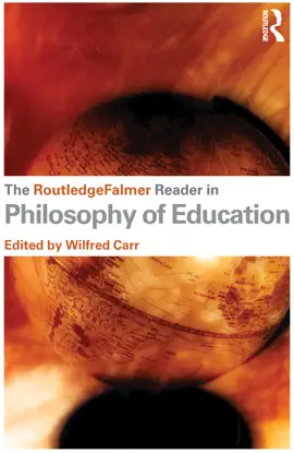 Read: The Book RoutledgeFalmer Reader in the Philosophy of Education