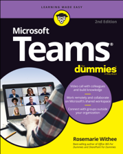 Microsoft Teams For Dummies - Rosemarie Withee Cover Art