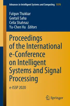Read: Proceedings of Book the International e-Conference on Intelligent Systems and Signal Processing