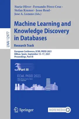 Read: Machine Learning and Knowledge Book Discovery in Databases. Research Track