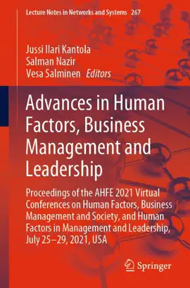 Read: Advances in Human Book Factors, Business Management and Leadership