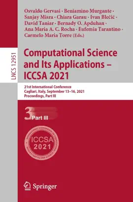 Read: Computational Science and Its Applications Book – ICCSA 2021