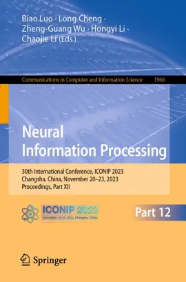 Read: Neural Information Processing Book