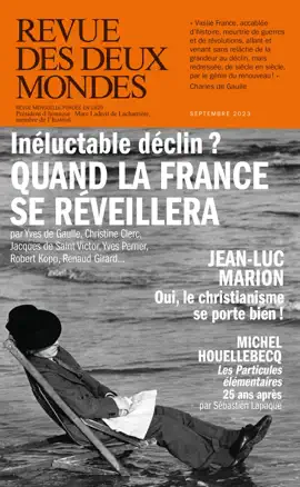 Read: Book Revue des Deux Mondes septembre 2023