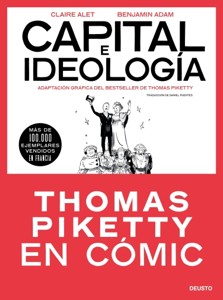 Capital e ideología en cómic Book Cover