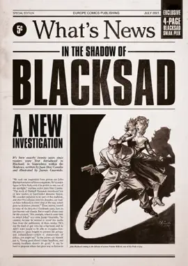 Read: Blacksad Book - Special Edition: What's News