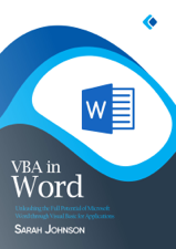 VBA in Word - Sarah Johnson Cover Art