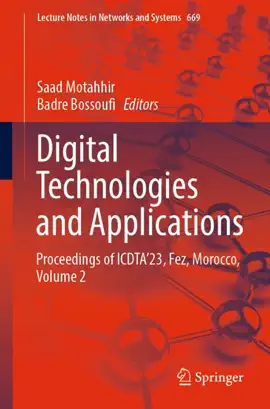 Read: Book Digital Technologies and Applications