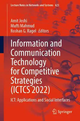 Read: Information and Communication Technology for Competitive Strategies (ICTCS Book 2022)