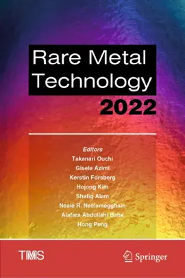 Read: Rare Metal Technology 2022 Book