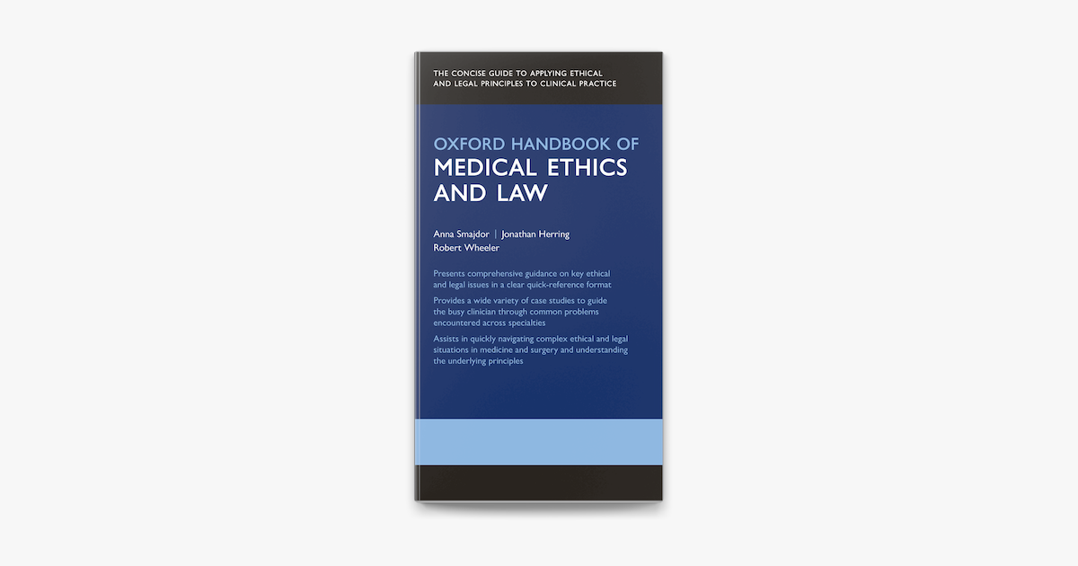 Apple Books 上的《Oxford Handbook of Medical Ethics and Law》