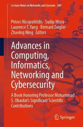 Read: Advances in Computing, Informatics, Networking and Book Cybersecurity