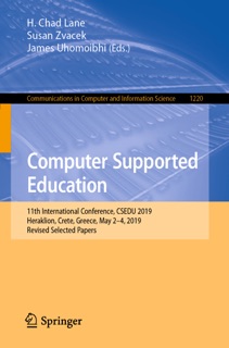 Computer Supported Education by H. Chad Lane, Susan Zvacek & James Uhomoibhi