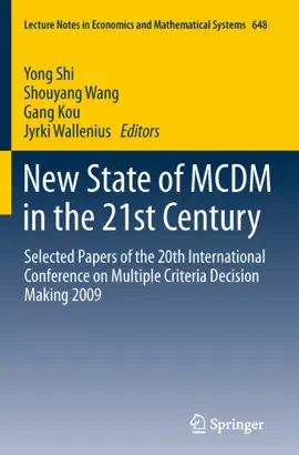Read: New State of MCDM in the 21st Book Century