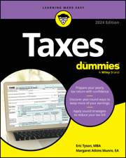 Taxes For Dummies - Eric Tyson &amp; Margaret A. Munro Cover Art