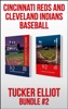 Book Tucker Elliot Bundle #2: Cincinnati Reds and Cleveland Indians Baseball