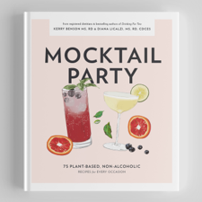 Mocktail Party - Diana Licalzi MS, RD, CDCES, Kerry Benson &amp; Blue Star Press Cover Art