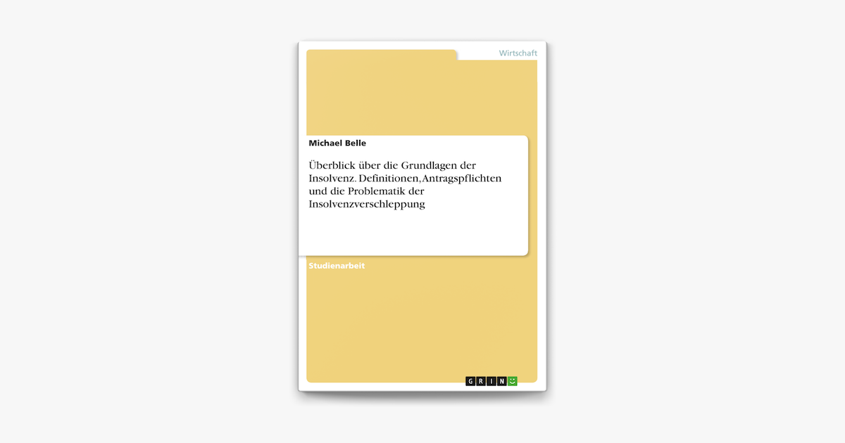 47+ Insolvenz Kontraproduktiv P.thrun &amp; M.teich Gbr, Kontraproduktiv