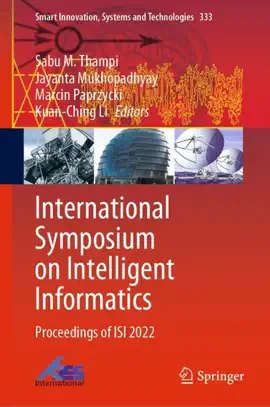 Read: International Book Symposium on Intelligent Informatics