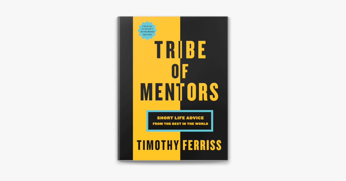 Tribe Of Mentors on Apple Books