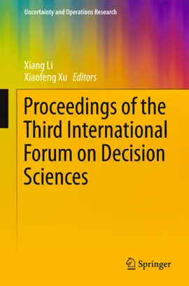 Read: Proceedings of the Third Book International Forum on Decision Sciences