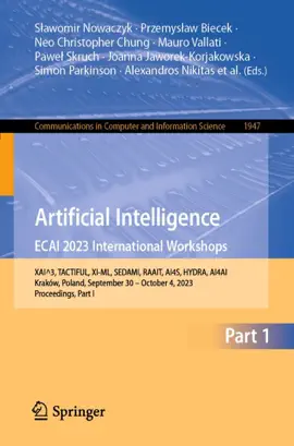 Read: Artificial Intelligence. ECAI 2023 International Book Workshops